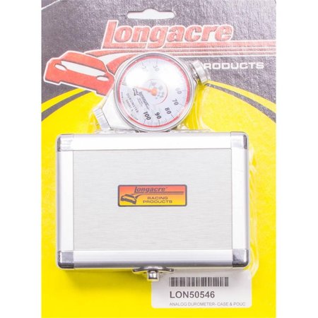 LONGACRE 52-50546 Deluxe Tire Durometer with Silver Storage Case LO374084